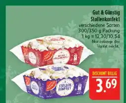 Marktkauf Gut & günstig stollenkonfekt Angebot