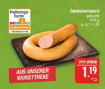 Marktkauf Zwiebelmettwurst Angebot