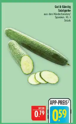 Marktkauf Gut & günstig salatgurke Angebot