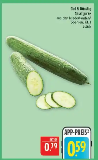Marktkauf Gut & günstig salatgurke Angebot