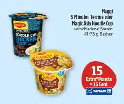 Marktkauf Maggi 5 minuten terrine oder magic asia noodle cup Angebot
