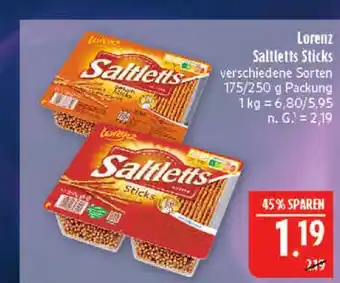 Marktkauf Lorenz saltletts sticks Angebot