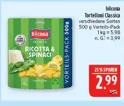 Marktkauf Hilcona tortelloni classica ricotta & spinaci Angebot