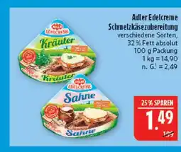 Marktkauf Adler edelcreme kräuter Angebot