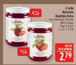 Marktkauf D'arbo naturrein konfitüre extra Angebot