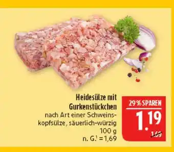 Marktkauf Heidesülze mit gurkenstückchen Angebot