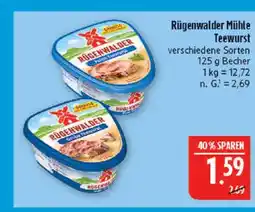 Marktkauf Rügenwalder mühle feine teewurst Angebot