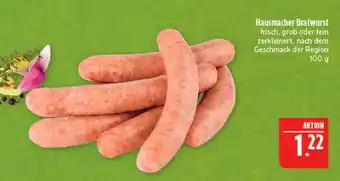 Marktkauf Hausmacher bratwurst frisch, grob Angebot