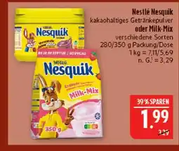Marktkauf Nestlé nesquik kakaohaltiges getränkepulver Angebot