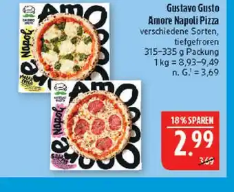 Marktkauf Gustavo gusto amore napoli pizza Angebot