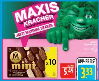 Marktkauf Langnese magnum eis mini Angebot