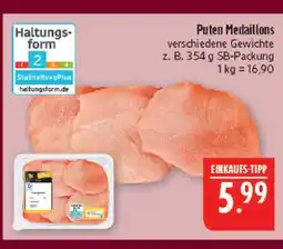 Marktkauf Puten medaillons Angebot