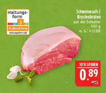 Marktkauf Schweinesaft-/krustenbraten Angebot