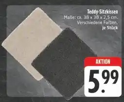 E-Center Teddy-sitzkissen Angebot
