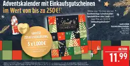 Marktkauf Lindt & edeka gutschein adventskalender Angebot