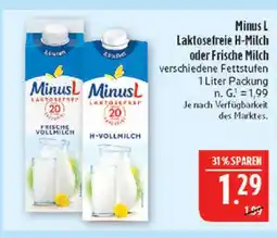 Marktkauf Minus l laktosefreie h-milch Angebot