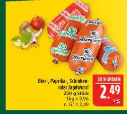 Marktkauf Bierwurst Angebot
