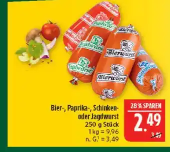 Marktkauf Bierwurst Angebot