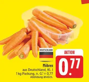 E-Center Möhren Angebot