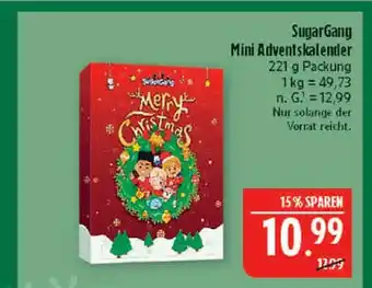 Marktkauf Sugargang mini adventskalender Angebot