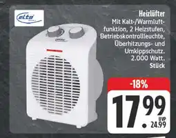 E-Center Elta heizlüfter Angebot
