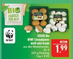 Marktkauf Edeka bio wwf champignons weiß Angebot