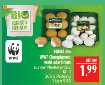 Marktkauf Edeka bio wwf champignons weiß Angebot