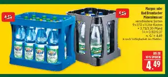 Marktkauf Margon mineralwasser Angebot