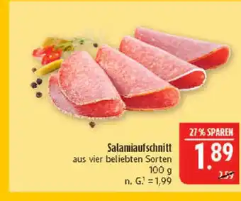 Marktkauf Salamiaufschnitt Angebot