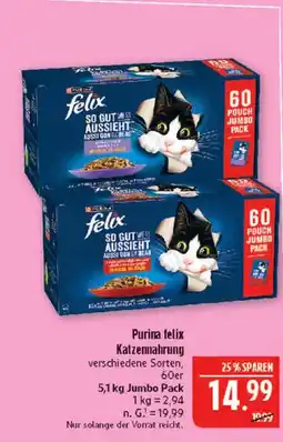 Marktkauf Purina felix katzennahrung Angebot