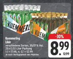 E-Center Kuemmerling likör Angebot