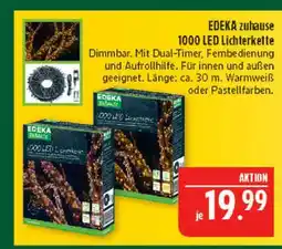 Marktkauf Edeka zuhause 1000 led lichterkette Angebot