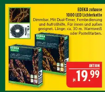 Marktkauf Edeka zuhause 1000 led lichterkette Angebot