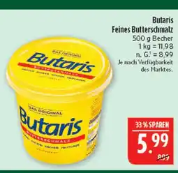 Marktkauf Butaris feines butterschmalz Angebot