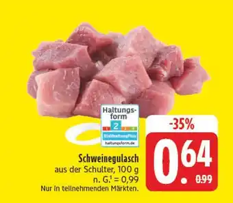 E-Center Schweinegulasch Angebot