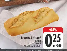 E-Center Baguette-brötchen Angebot