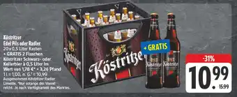E-Center Köstritzer edel pils Angebot