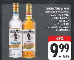 E-Center Captain morgan white rum Angebot