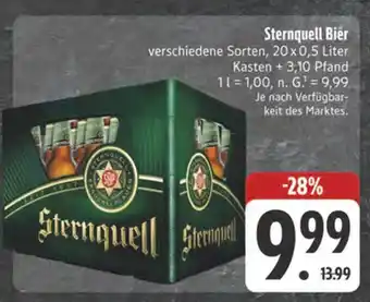 E-Center Sternquell bier Angebot