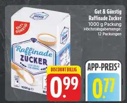 E-Center Gut & günstig raffinade zucker Angebot