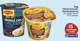 E-Center Maggi 5 minuten terrine oder magic asia noodle cup Angebot