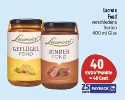 E-Center Lacroix fond Angebot