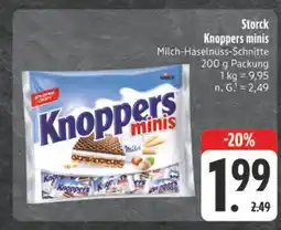 E-Center Storck knoppers minis Angebot