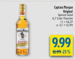 diska Captain morgan original spiced gold Angebot