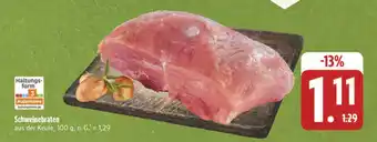 E-Center Schweinebraten Angebot