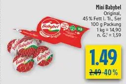 diska Babybel mini babybel original Angebot