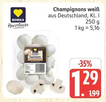 Marktkauf Edeka champignons weiß Angebot