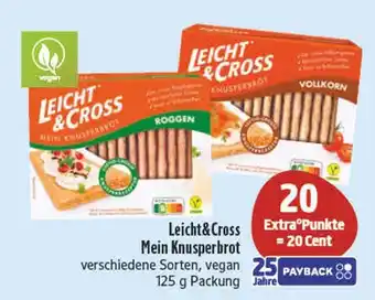 E-Center Leicht&cross mein knusperbrot roggen Angebot