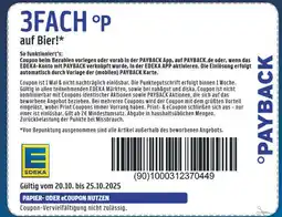 diska Payback 3fach °p auf bier! Angebot