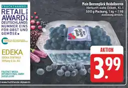 E-Center Mein beerenglück heidelbeeren Angebot